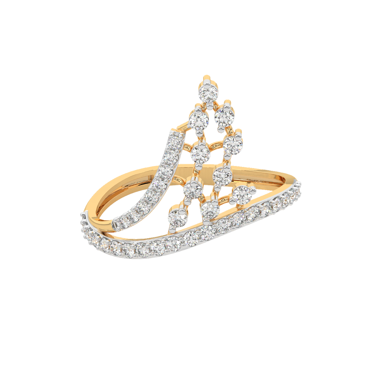 Glida Round Diamond Engagement Ring